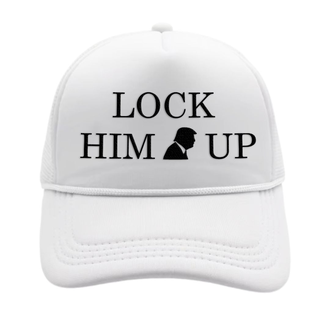 LOCK HIM UP Foam Trucker Hat