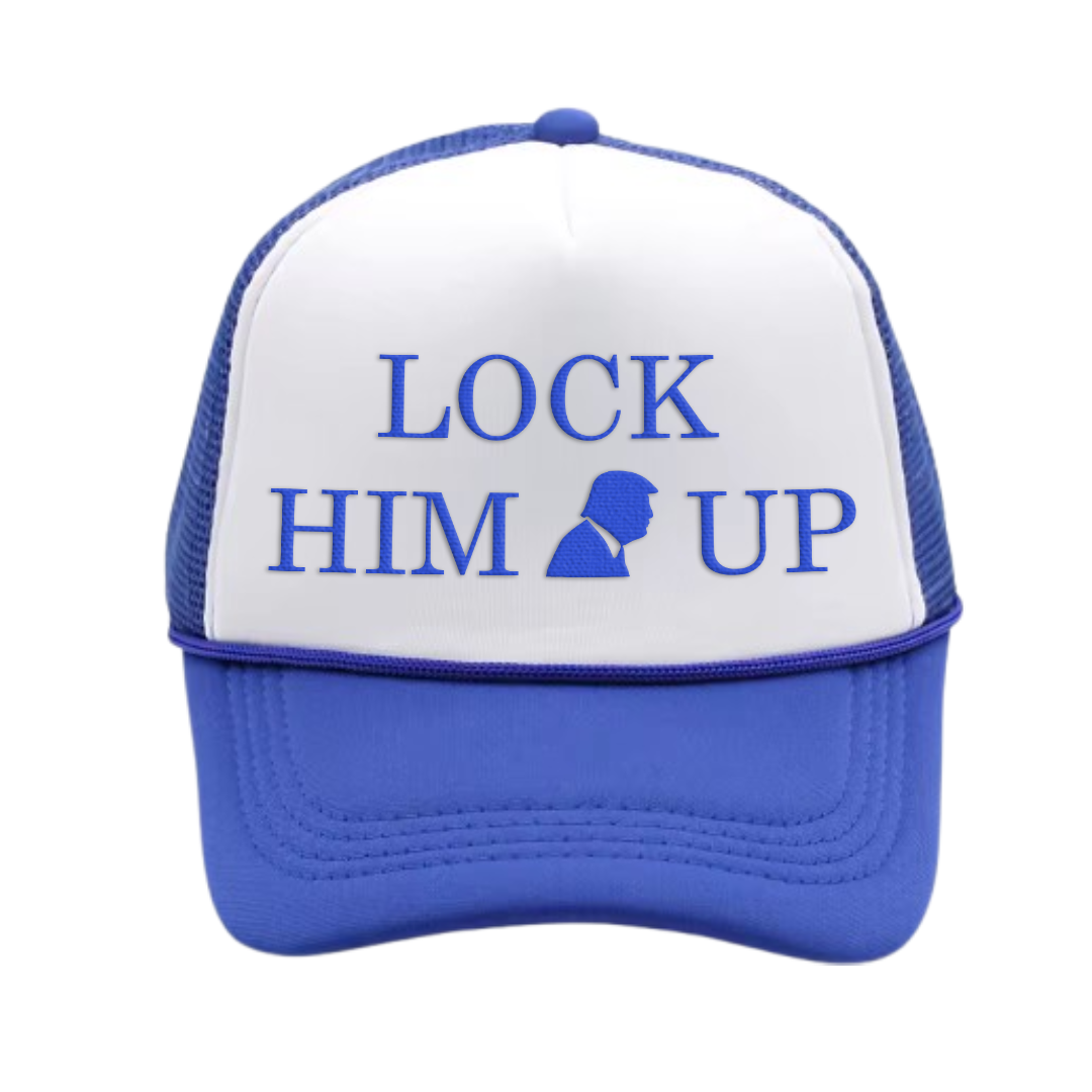 LOCK HIM UP Foam Trucker Hat