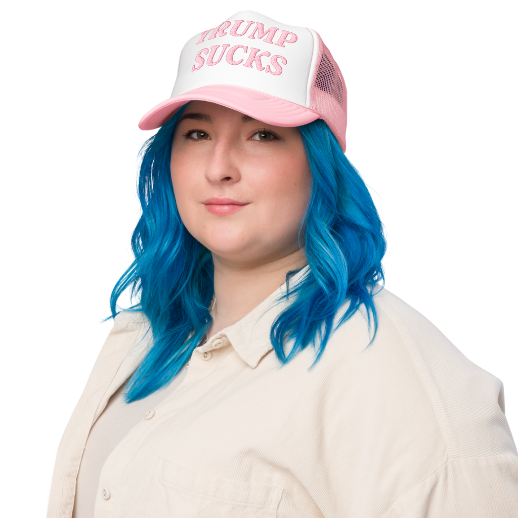 TRUMP SUCKS – Foam Trucker Hat