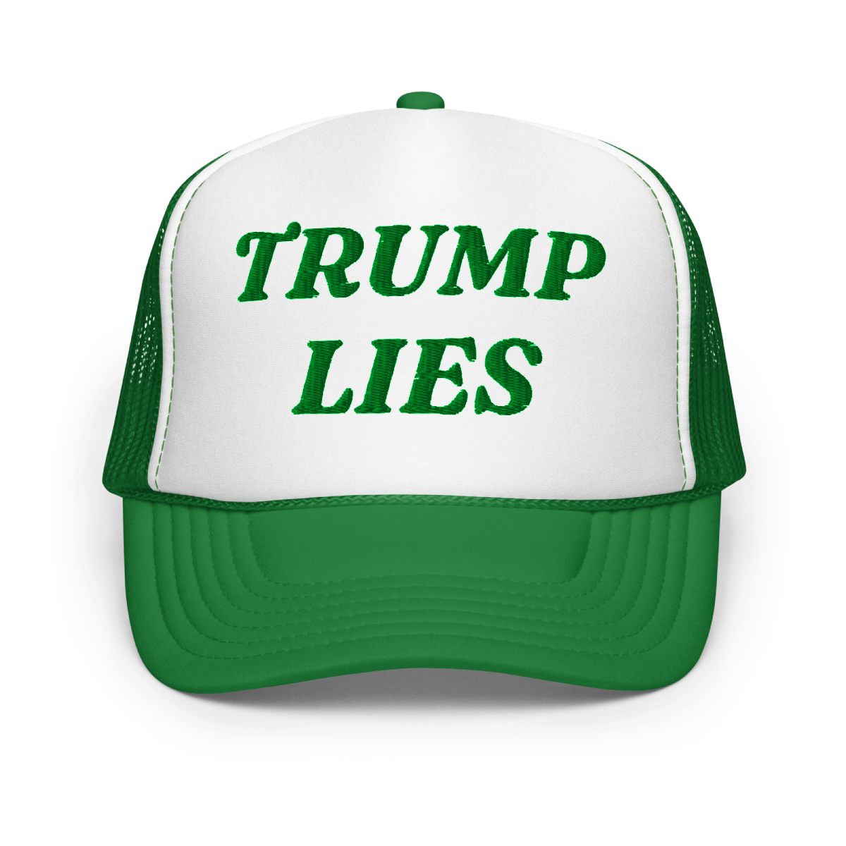 TRUMP LIES – Foam Trucker Hat