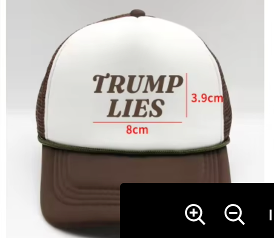 TRUMP LIES Foam Trucker Hat
