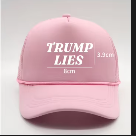 TRUMP LIES Foam Trucker Hat