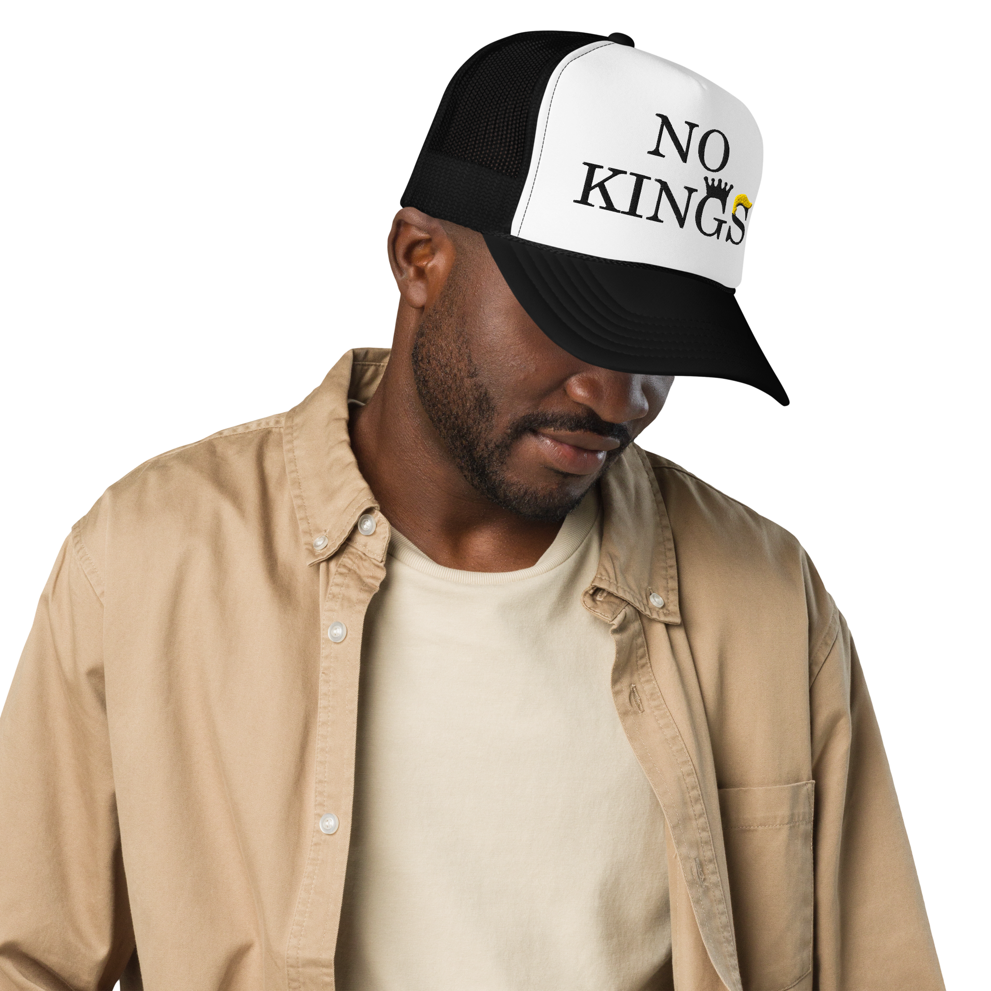 No Kings Foam Trucker Hat