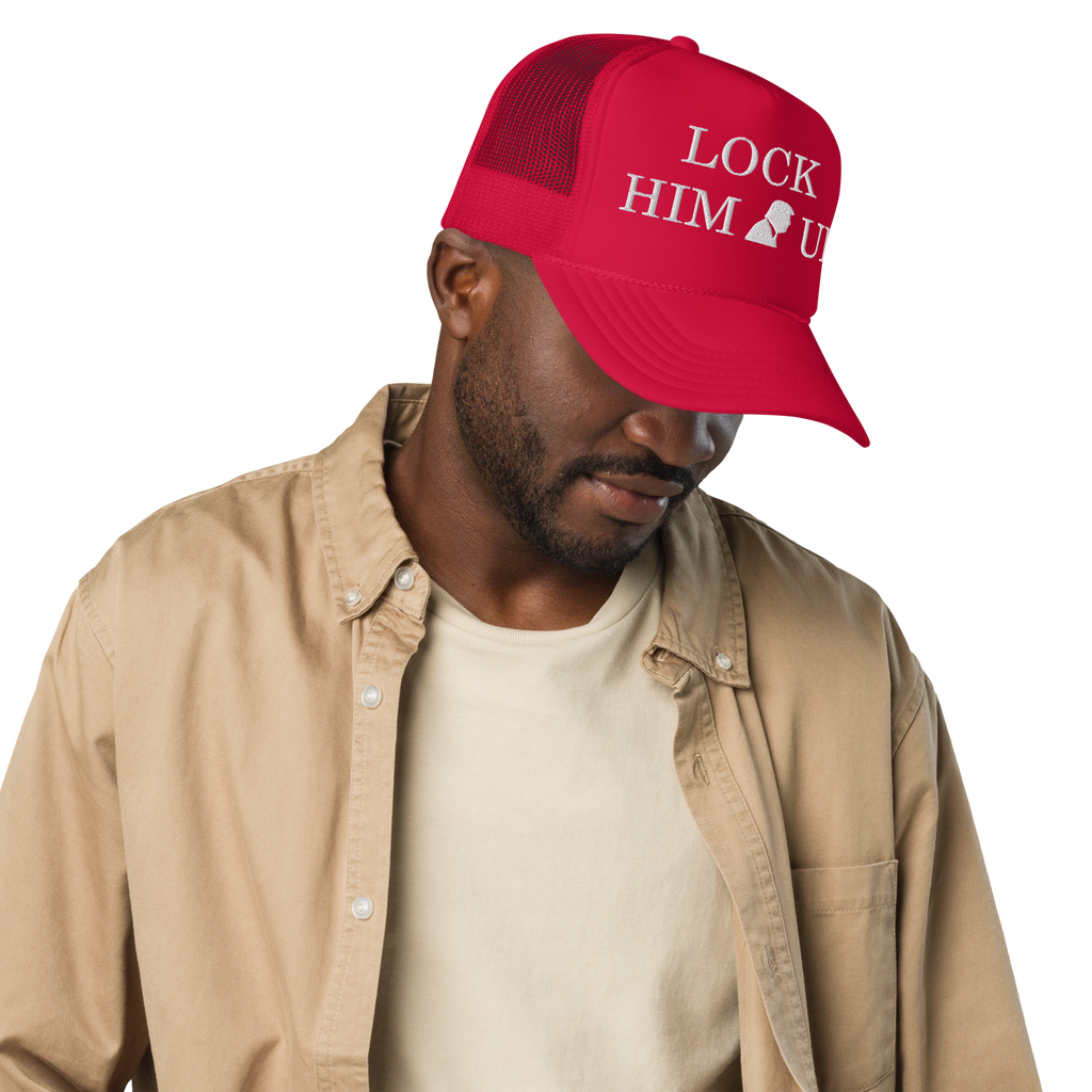LOCK HIM UP – Foam Trucker Hat