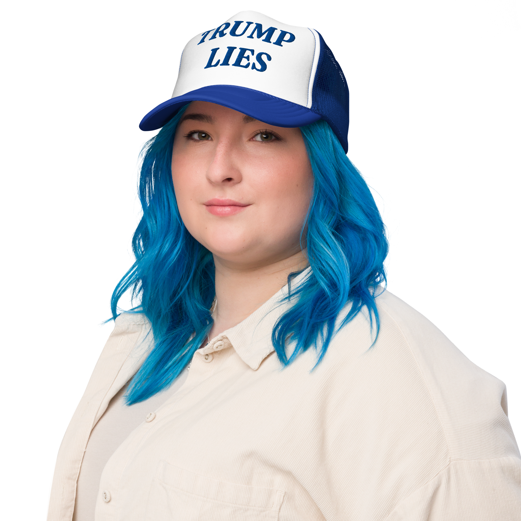 TRUMP LIES – Foam Trucker Hat
