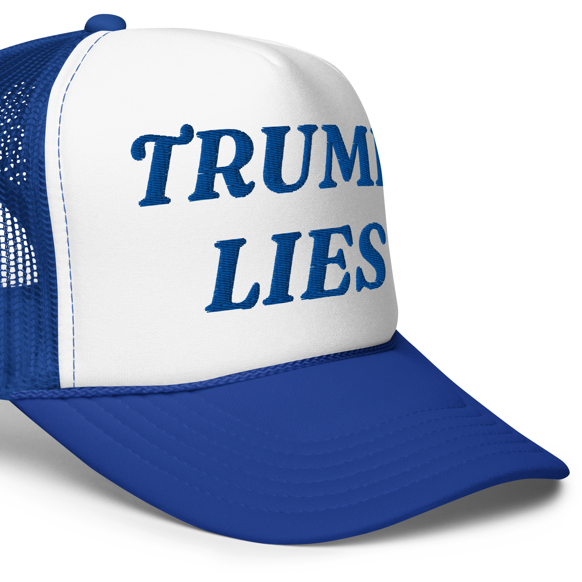 TRUMP LIES – Foam Trucker Hat