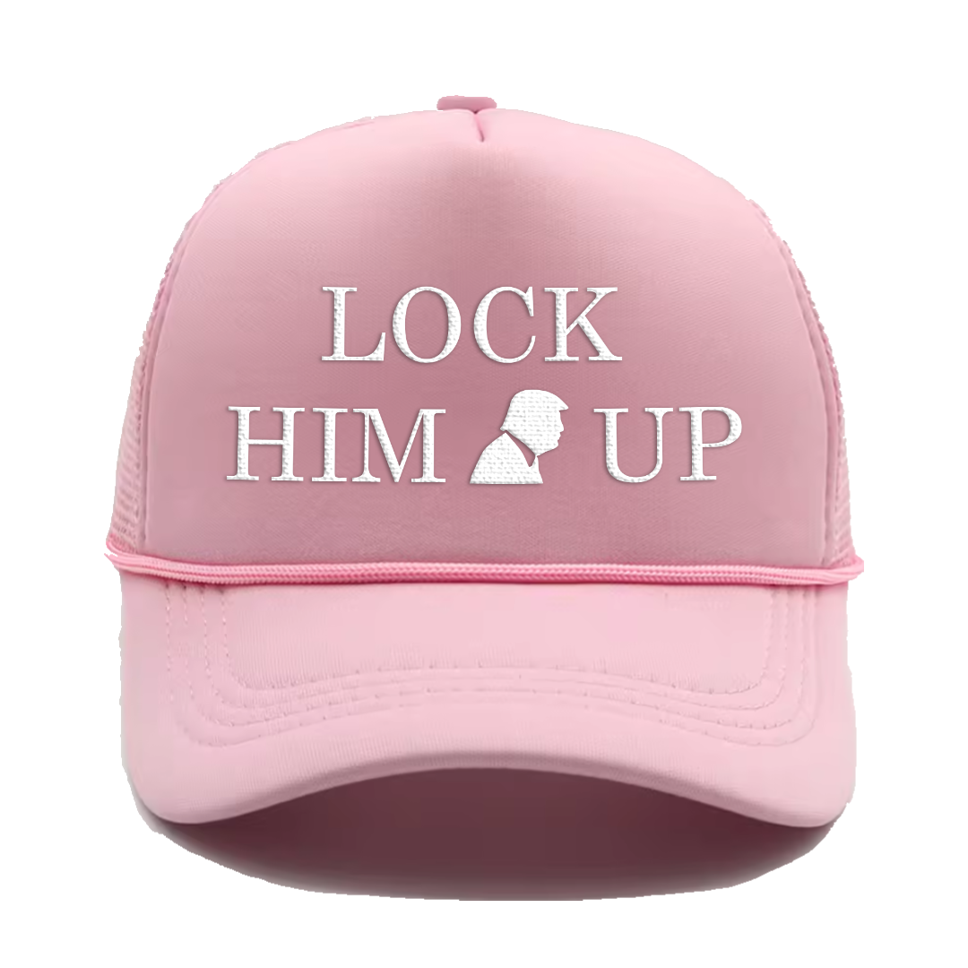 LOCK HIM UP Foam Trucker Hat